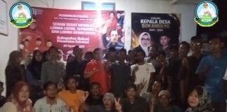 Jelang Pilkades dalam satu malam 3 kampung Sukamulya dukung Desi Kurniati Malik sebagai calon kepala desa