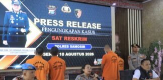 Sat Reskrim Polres Samosir Ungkap 7 Kasus Jadi Perhatian Publik