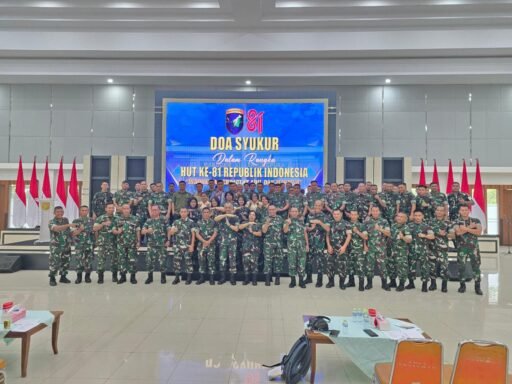 Sambut HUT ke-81 RI, Kodam XII/Tpr Gelar Doa Bersama untuk Keselamatan Bangsa Sambut HUT ke-81 RI, Kodam XII/Tpr Gelar Doa Bersama untuk Keselamatan Bangsa