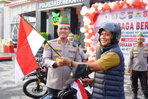 Apel Bersama Komunitas, Kapolres Meranti Lepas Ekspedisi Merah Putih Presisi Apel Bersama Komunitas, Kapolres Meranti Lepas Ekspedisi Merah Putih Presisi