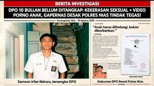 *KEADILAN TERUS DITUNGGU: DPO KASUS KEKERASAN SEKSUAL ANAK DI BAWAH UMUR MASIH BEBAS, KORBAN ALAMI TRAUMA* *KEADILAN TERUS DITUNGGU: DPO KASUS KEKERASAN SEKSUAL ANAK DI BAWAH UMUR MASIH BEBAS, KORBAN ALAMI TRAUMA*