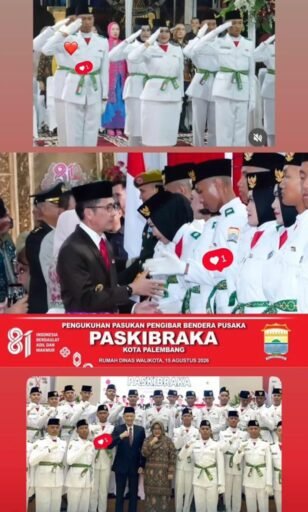 Putra Anggota Polri Jadi Pasukan 17 Paskibraka Kota Palembang 2026 Putra Anggota Polri Jadi Pasukan 17 Paskibraka Kota Palembang 2026