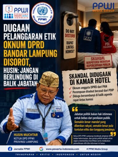 *Dugaan Pelanggaran Etik Oknum DPRD Bandar Lampung Disorot, Husin: Jangan Berlindung di Balik Jabatan* *Dugaan Pelanggaran Etik Oknum DPRD Bandar Lampung Disorot, Husin: Jangan Berlindung di Balik Jabatan*
