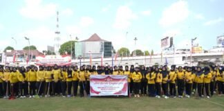 Sambut Hari Jadi ke-78 Polwan, Polwan Polda Sumsel Gelar Aksi Bersih Lingkungan