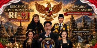 Peringati HUT RI ke-81, Upacara Nata Jagat Nusantara Digelar di Sendang Sreto Modo Lamongan