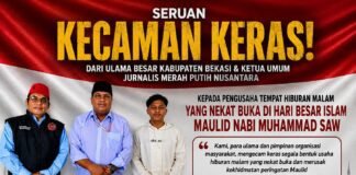 Ulama Bekasi dan Ketum JMPN kecam keras pengusaha THM yang beroperasi dimalam hari maulid Nabi Muhammad SAW