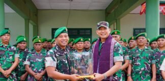 Pangdam I/BB Kunker ke Kodim 0206/Dairi, Prajurit Diminta Dukung Program Pemerintah