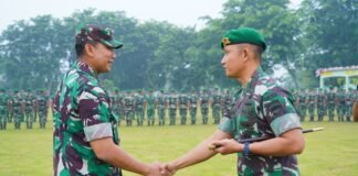 Pangdam I/BB Kunjungi Yonif 26/Kala Cakti, Tekankan Disiplin dan Tanggung Jawab Prajurit