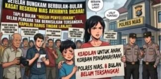 *Kasus Penganiayaan Anak di Nias Mandul 8 Bulan, Publik Desak Kapolri Evaluasi Polres Nias*