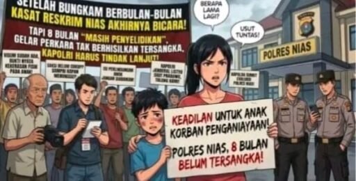 *Kasus Penganiayaan Anak di Nias Mandul 8 Bulan, Publik Desak Kapolri Evaluasi Polres Nias* *Kasus Penganiayaan Anak di Nias Mandul 8 Bulan, Publik Desak Kapolri Evaluasi Polres Nias*