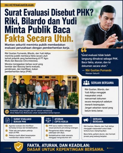 *BANTAH ISU PHK TERSELUBUNG: JANGAN SATU SUARA ATAS NAMA 67 PERSONEL SEKURITI* *BANTAH ISU PHK TERSELUBUNG: JANGAN SATU SUARA ATAS NAMA 67 PERSONEL SEKURITI*