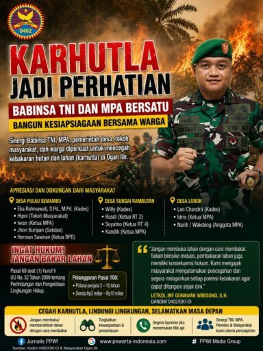 *Karhutla Jadi Perhatian, Babinsa TNI dan MPA Bersatu Bangun Kesiapsiagaan Bersama Warga* *Karhutla Jadi Perhatian, Babinsa TNI dan MPA Bersatu Bangun Kesiapsiagaan Bersama Warga*