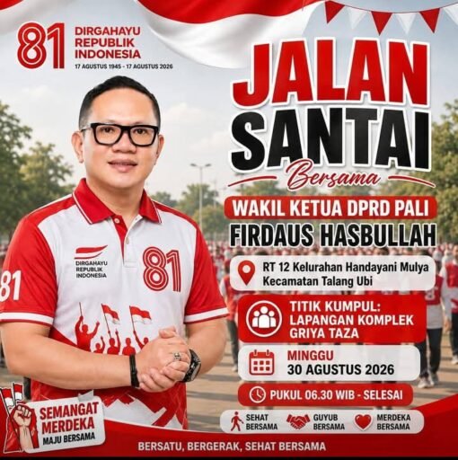 SANTAI HUT RI KE-81, RIBUAN WARGA TALANG UBI SIAP MEMUTIHKAN LAPANGAN GRIYA TAZA SANTAI HUT RI KE-81, RIBUAN WARGA TALANG UBI SIAP MEMUTIHKAN LAPANGAN GRIYA TAZA