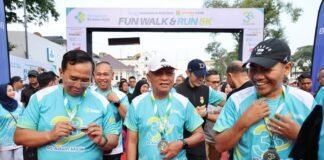 HUT ke – 33 RS Adam Malik, Wagub Surya Ajak Masyarakat Semakin Gemar Berolahraga