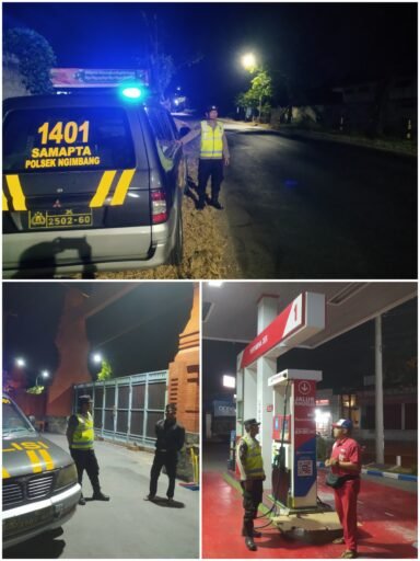 Polsek Ngimbang Gelar Patroli Blue Light Guna Menjaga Siskamtibmas Daerah Rawan Kriminal Di Wilayah Ngimbang Polsek Ngimbang Gelar Patroli Blue Light Guna Menjaga Siskamtibmas Daerah Rawan Kriminal Di Wilayah Ngimbang