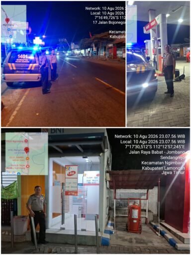 Personil Polsek Ngimbang Gencar Gelar Patroli Blue Light Guna Daya Cegah Dan Tangkal 4C Di Daerah Rawan Personil Polsek Ngimbang Gencar Gelar Patroli Blue Light Guna Daya Cegah Dan Tangkal 4C Di Daerah Rawan