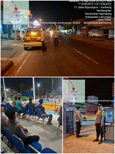 Personil Polsek Ngimbang Gencar Gelar Patroli Blue Light Guna Daya Cegah Dan Tangkal 4C Di Daerah Rawan Personil Polsek Ngimbang Gencar Gelar Patroli Blue Light Guna Daya Cegah Dan Tangkal 4C Di Daerah Rawan