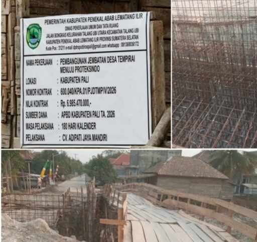 “Dana Fantastis Proyek Macet, Ratusan Petani Tempirai Jadi Korban Jembatan ‘Jalan di Tempat’!” “Dana Fantastis Proyek Macet, Ratusan Petani Tempirai Jadi Korban Jembatan ‘Jalan di Tempat’!”