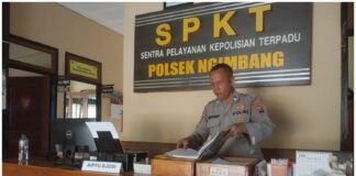 Polsek Ngimbang Laksanakan Pengecekan Barang Inventaris dan Kebersihan Mapolsek Ngimbang