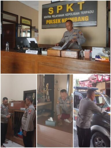 Polsek Ngimbang Laksanakan Pengecekan Barang Inventaris dan Kebersihan Mapolsek Ngimbang Polsek Ngimbang Laksanakan Pengecekan Barang Inventaris dan Kebersihan Mapolsek Ngimbang