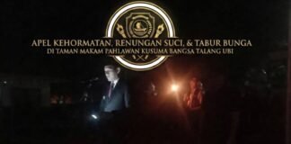 Bupati PALI, Asgianto Pimpin Renungan Suci HUT Ke-81 RI, Kadinsos Edy Irwan Ajak Rawat Warisan Kepahlawanan