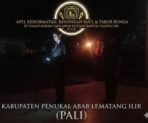 Bupati PALI, Asgianto Pimpin Renungan Suci HUT Ke-81 RI, Kadinsos Edy Irwan Ajak Rawat Warisan Kepahlawanan Bupati PALI, Asgianto Pimpin Renungan Suci HUT Ke-81 RI, Kadinsos Edy Irwan Ajak Rawat Warisan Kepahlawanan
