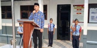SMK Negri 1 Cikande mengadakan Upacara Bendera dalam rangka memperingati HUT RI ke 81