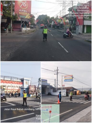 Polsek Ngimbang Laksanakan Commanderwish Pagi Guna Cegah Kemacetan Dan Lakalantas Polsek Ngimbang Laksanakan Commanderwish Pagi Guna Cegah Kemacetan Dan Lakalantas