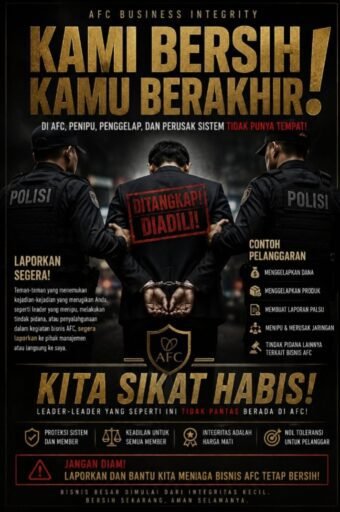 Oknum Leader AFC Diduga Rugikan Mitra Rp255 Juta Oknum Leader AFC Diduga Rugikan Mitra Rp255 Juta