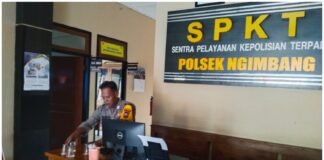 Polsek Ngimbang Laksanakan Pengecekan Barang Inventaris dan Kebersihan Mapolsek Ngimbang