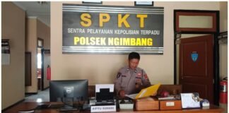 Secara Rutin Polsek Ngimbang Laksanakan Pengecekan Barang Inventaris dan Kebersihan Mapolsek Ngimbang