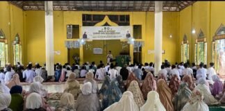 Sholat Istisqa di Pesantren Nurul Qur’an PALI: Ratusan Jamaah berdo,a Mengetuk Pintu Langit Memohon Hujan