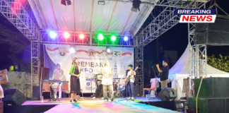 Roxendra Band Bikin Panggung Rembang Expo 2026 Bergemuruh, Gitaris Muda Badra Jadi Perhatian