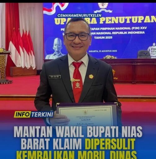 MANTAN WABUP NIAS BARAT SOAL MOBIL DINAS TAK DILADENI BUPATI ELIYUNUS. MANTAN WABUP NIAS BARAT SOAL MOBIL DINAS TAK DILADENI BUPATI ELIYUNUS.