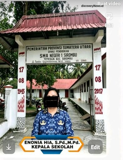 Diduga “Jual” Sertifikasi! Kasek SMAN 1 Sirombu Minta Guru Bayar 1 Bulan Gaji` Diduga “Jual” Sertifikasi! Kasek SMAN 1 Sirombu Minta Guru Bayar 1 Bulan Gaji`