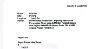 Klarifikasi Hak Pensiun Eks Wabup Nias Barat Diragukan, Siaran Pers Pj Sekda yang Masa Jabatannya Disoal
