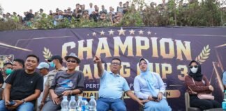 Saksikan Final Maung Cup 3, Andra Soni Dorong Turnamen Sepak Bola Semakin Marak di Banten
