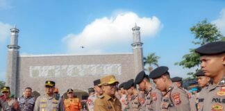 Andra Soni-Kapolda Banten Gelar Apel Siaga, Perkuat Antisipasi Karhutla dan Krisis Air