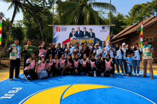 Open Tournament Voli Putri NasDem Purwakarta Semarakkan HUT RI ke-81 Open Tournament Voli Putri NasDem Purwakarta Semarakkan HUT RI ke-81