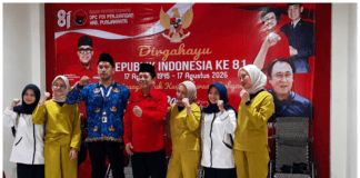 DPC PDI Perjuangan Purwakarta Gelar Upacara HUT ke-81 RI dan Donor Darah