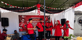 Pesta Rakyat PAC PDI Perjuangan Pasawahan Meriahkan HUT ke-81 Kemerdekaan RI