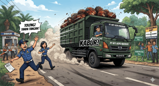 Humas PT Inti Agro Makmur Kabur Saat Rapat, Dishub PALI Ancam Tutup Total Jalan Operasional! Humas PT Inti Agro Makmur Kabur Saat Rapat, Dishub PALI Ancam Tutup Total Jalan Operasional!