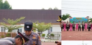 Kapolres Meranti AKBP Gede Adi Pimpin Sertijab Lima Perwira, Dorong Penguatan Kinerja Kepolisian