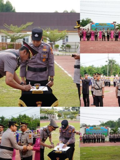 Kapolres Meranti AKBP Gede Adi Pimpin Sertijab Lima Perwira, Dorong Penguatan Kinerja Kepolisian Kapolres Meranti AKBP Gede Adi Pimpin Sertijab Lima Perwira, Dorong Penguatan Kinerja Kepolisian