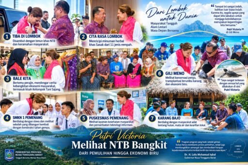 Putri Victoria Melihat NTB Bangkit, dari Pemulihan hingga Ekonomi Biru Putri Victoria Melihat NTB Bangkit, dari Pemulihan hingga Ekonomi Biru