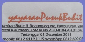 Efendy Naibaho, Yayasan Pusuk Buhit Siap Jadi Amicus Curiae di PN Balige, Legalitas Resmi Sejak 2011