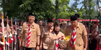 Hari Pramuka ke-65 Kwarcab Langkat, Semangat Pengabdian dan Pembinaan Generasi Muda Dikuatkan