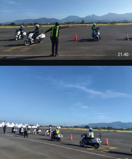 Mantapkan Kesiapan Pamwal MotoGP 2026, Polwan Polda NTB Latihan Intensif Gunakan Moge Mantapkan Kesiapan Pamwal MotoGP 2026, Polwan Polda NTB Latihan Intensif Gunakan Moge