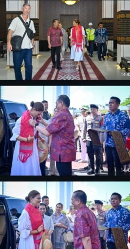 Putri Mahkota Victoria Tiba di Lombok, Disambut Tenun Sasak dan Minuman Rempah Putri Mahkota Victoria Tiba di Lombok, Disambut Tenun Sasak dan Minuman Rempah