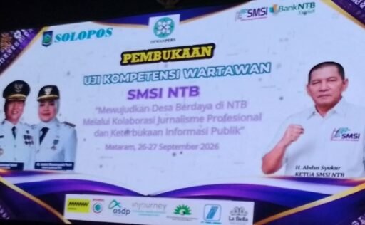 UKW SMSI NTB Mendorong Wartawan Makin Profesional UKW SMSI NTB Mendorong Wartawan Makin Profesional